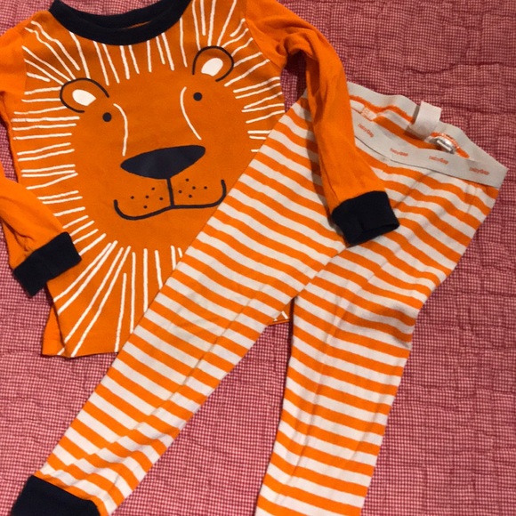 baby tiger pajamas